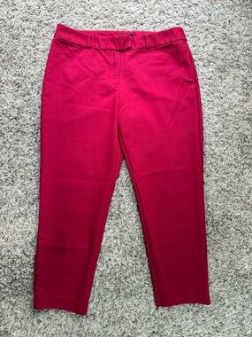 Liz Claiborne Red Classic Emma pants (10)